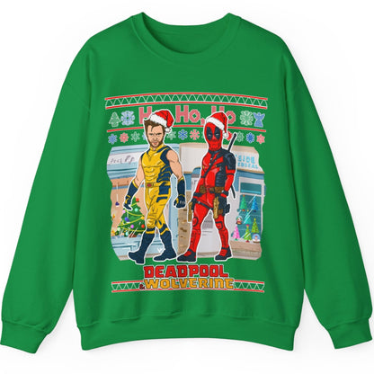 Deadpool & Wolverine Ugly Christmas Sweater - Like A Prayer