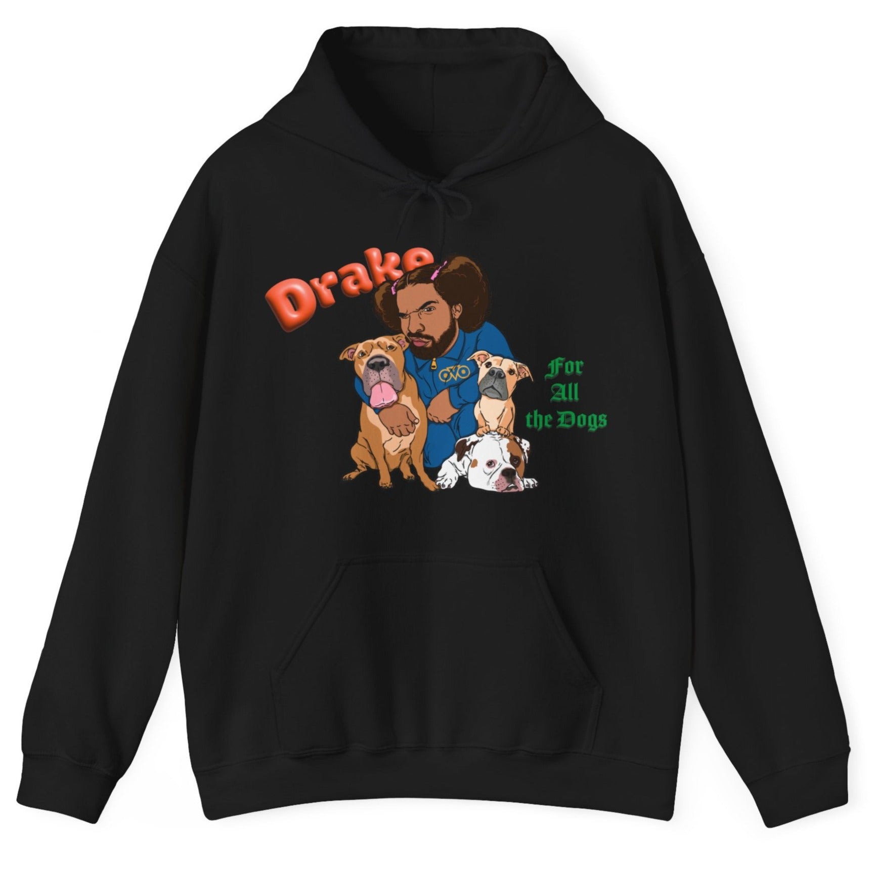 Drake store in hoodie