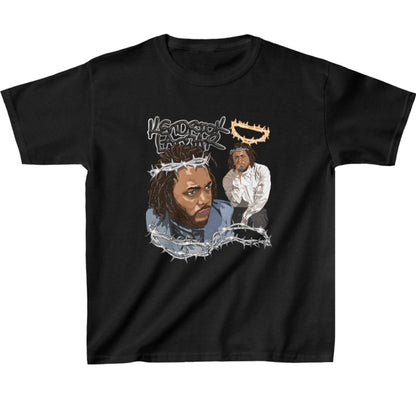 Kendrick Lamar Kid's T-Shirt - Crown of Thorns