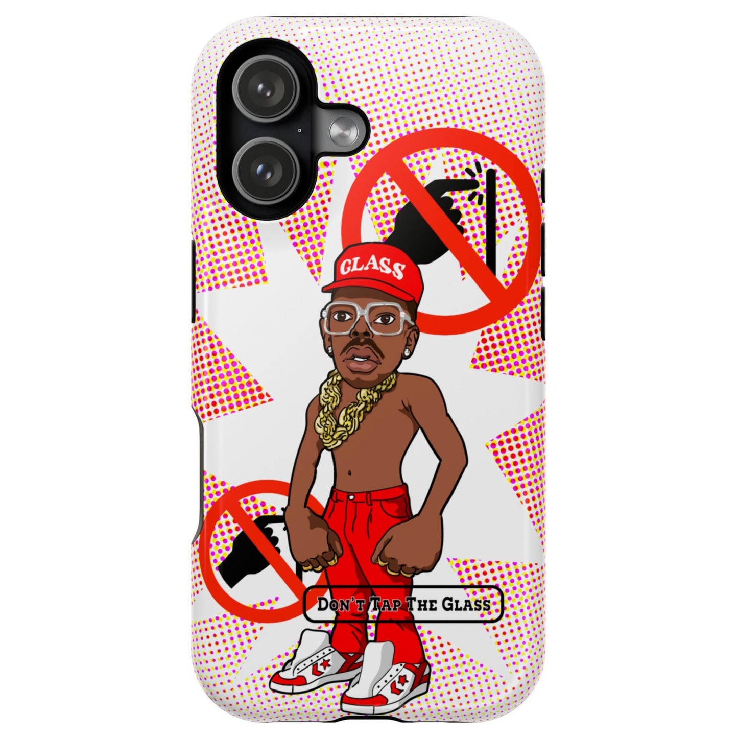Tyler the Creator iPhone Case - Don't Tap The Glass