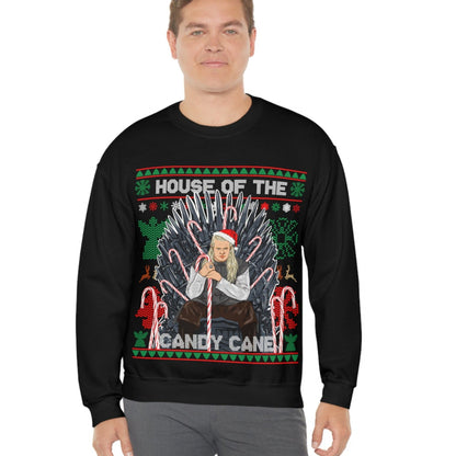 House of the Dragon Ugly Christmas Sweater - Candy Cane