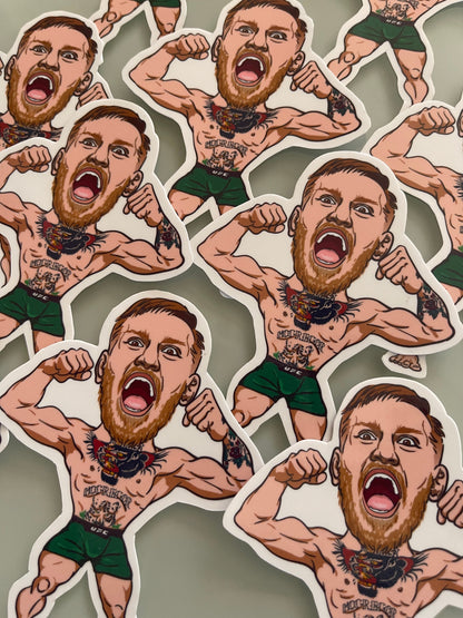 Conor McGregor, Floyd Mayweather, Khabib Stickers Set - Fighters
