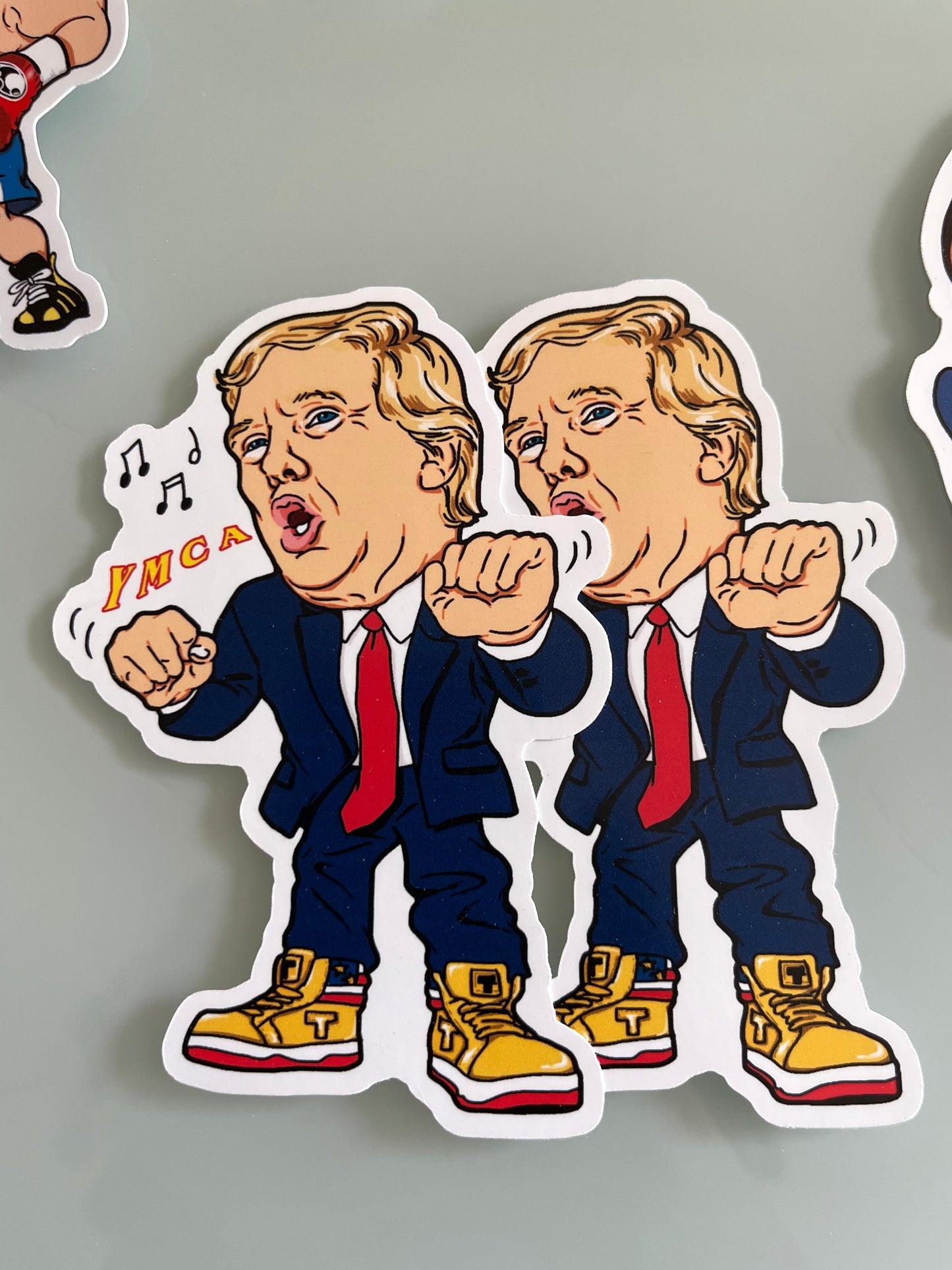 Trump vs Kamala Sticker Set - 2024