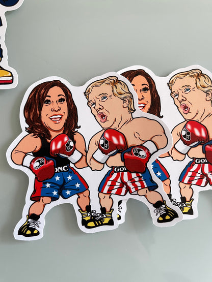 Trump vs Kamala Sticker Set - 2024