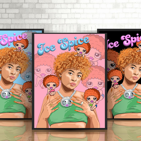 Ice Spice Poster - Princess Diana