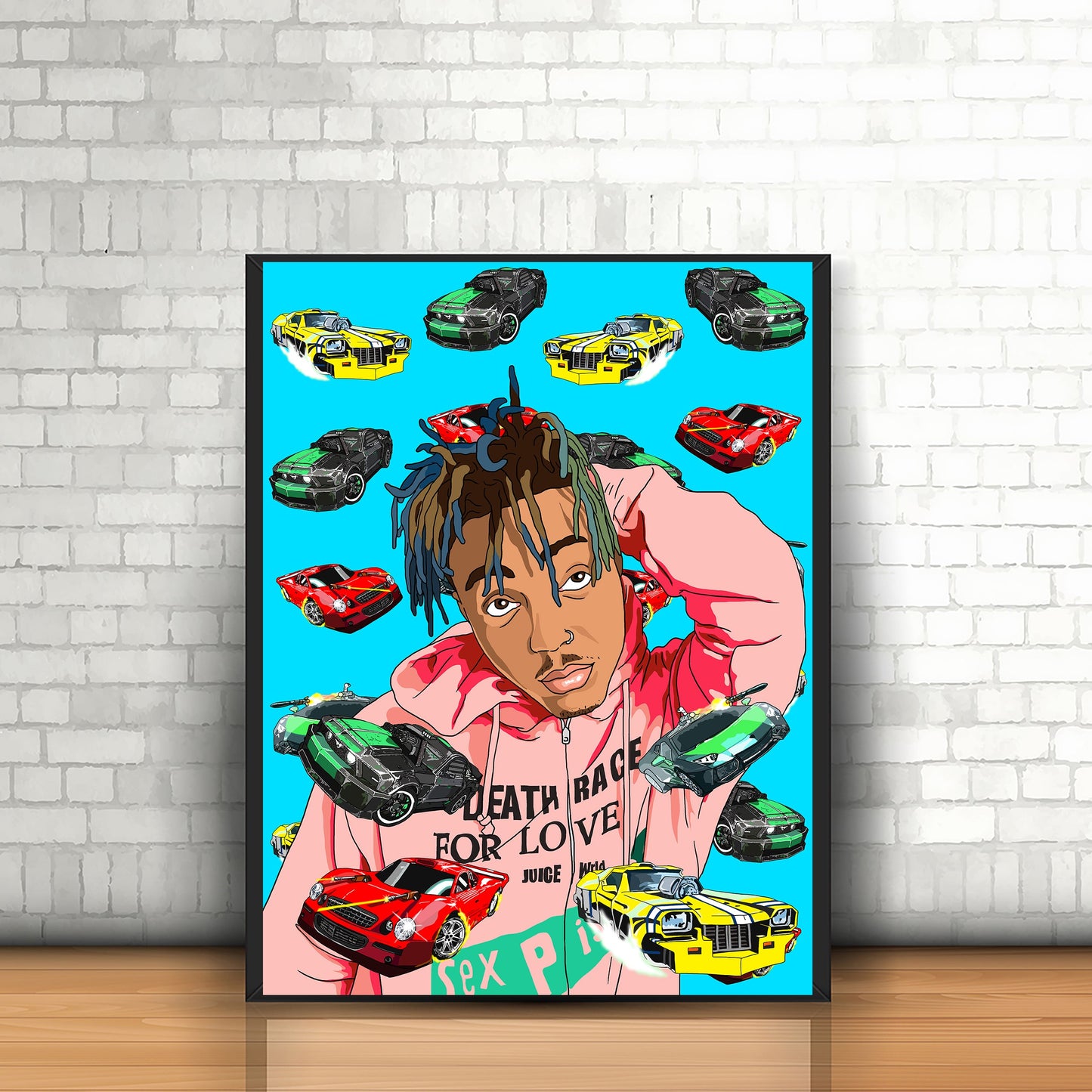 Juice Wrld Poster - Death Race for Love