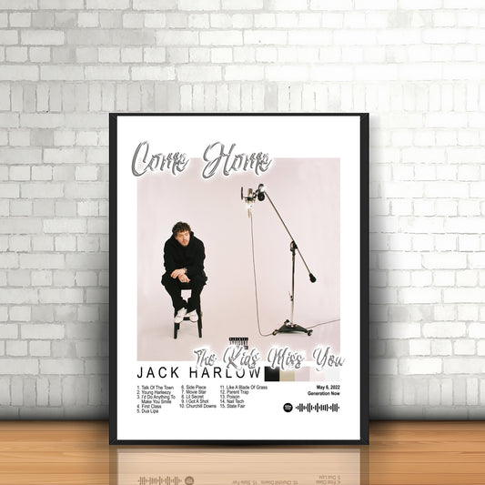 Jack Harlow Poster - Come Home The Kids Miss You