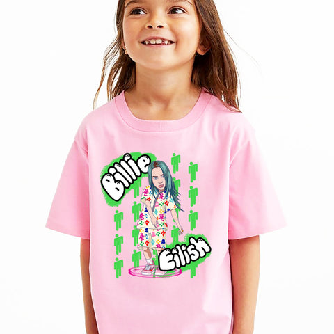 Billie Eilish Kid's T-Shirt - Crown