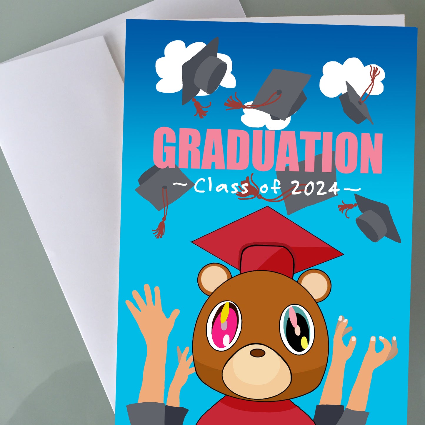 Kanye West Graduation Card - Class of 2024