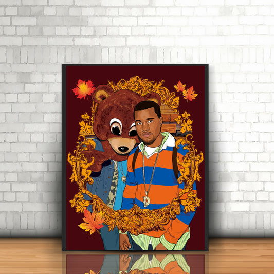 Kanye West Poster - College Dropout