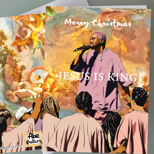 Kanye West Christmas Card - Jesus is King