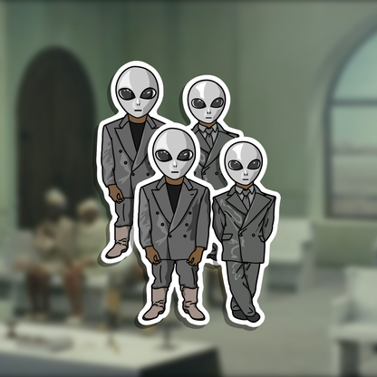 Kanye West, Travis Scott Sticker Set - Father