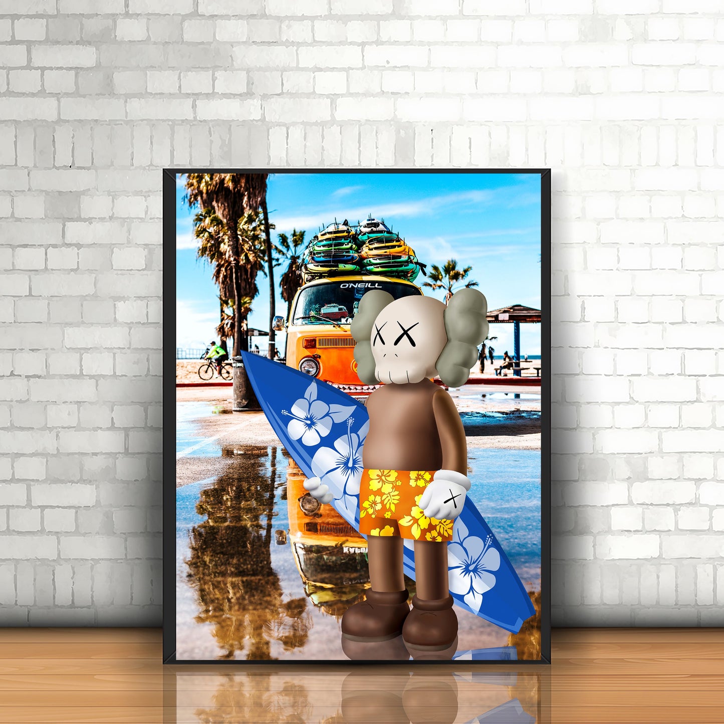 LV X SUPREME BEAR Canvas Art Hypebeast, hypebeast bear HD phone  wallpaper