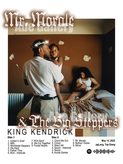 Kendrick Lamar Poster - Mr. Morale & The Big Steppers