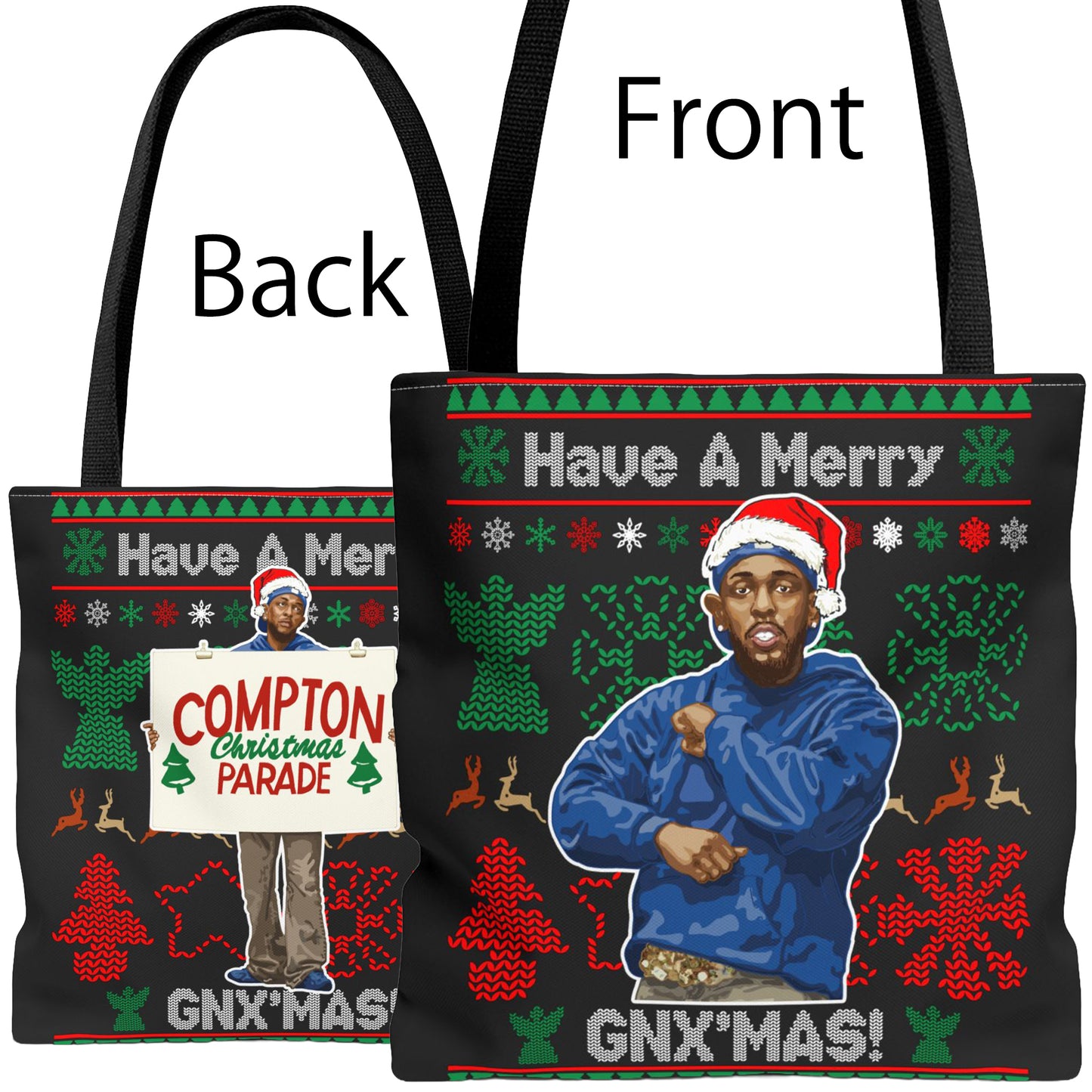 Kendrick Lamar Tote Bag - GNX'MAS