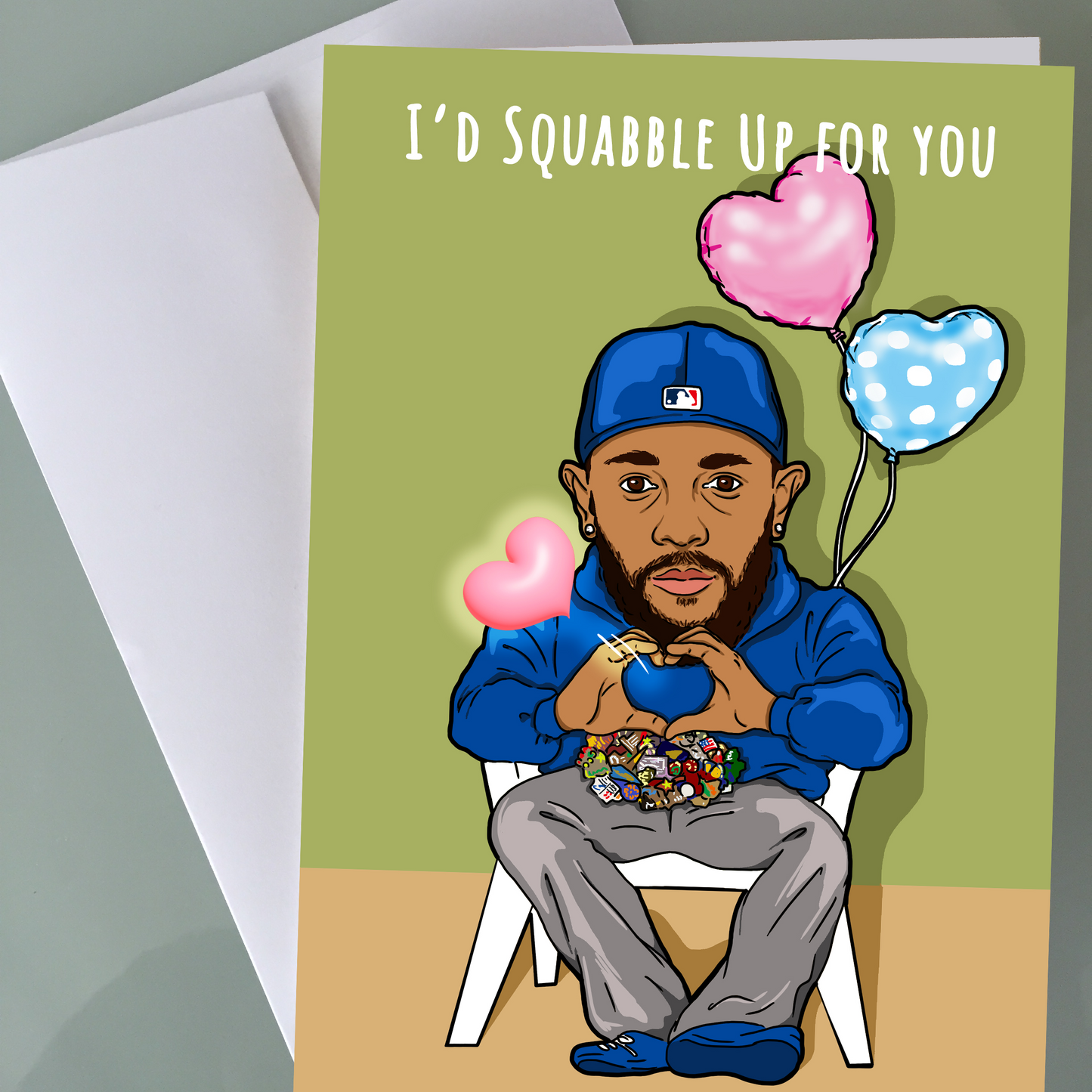 Kendrick Lamar Valentine's Day Card - Squabble Up