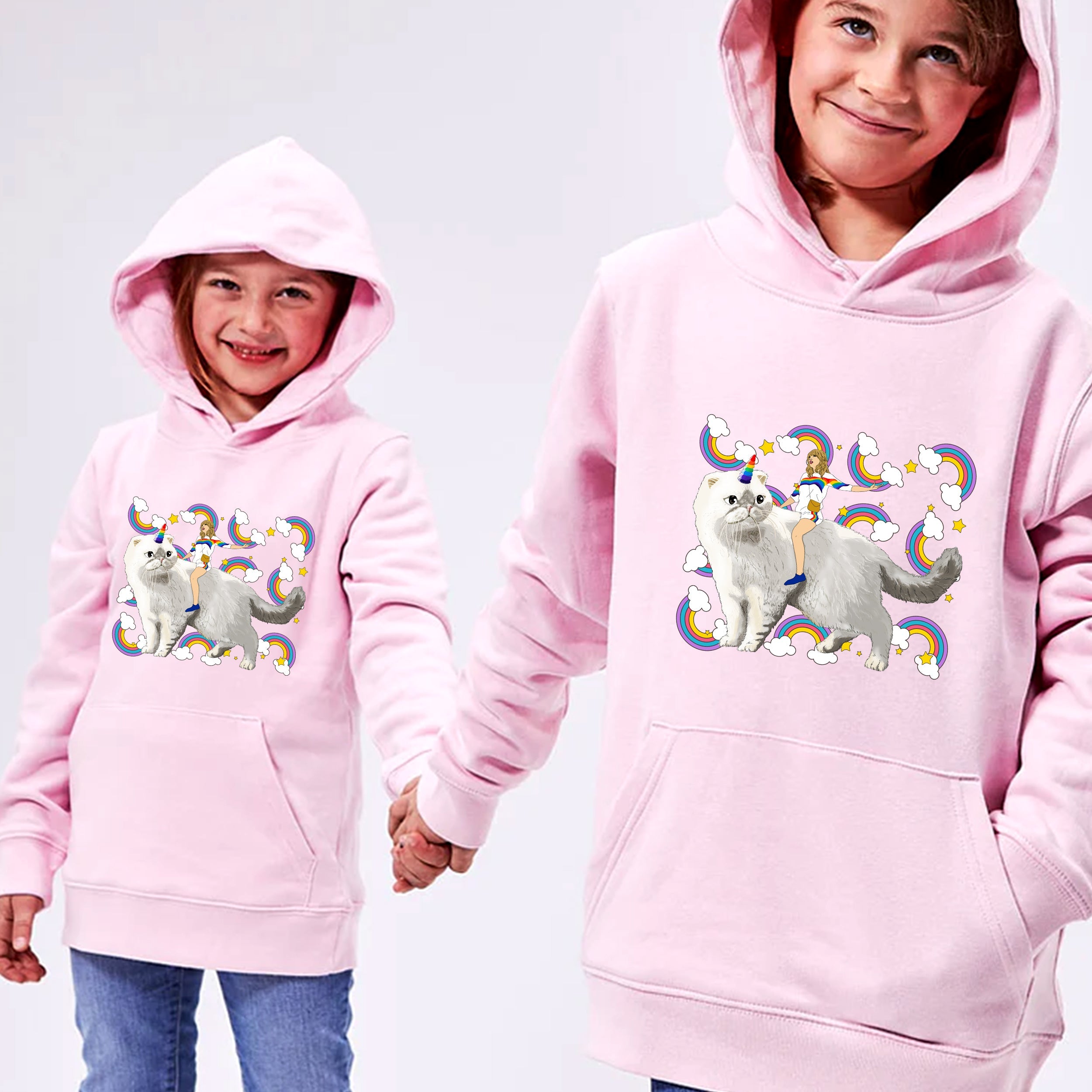 Taylor Swift Kid s Hoodie Caticorn