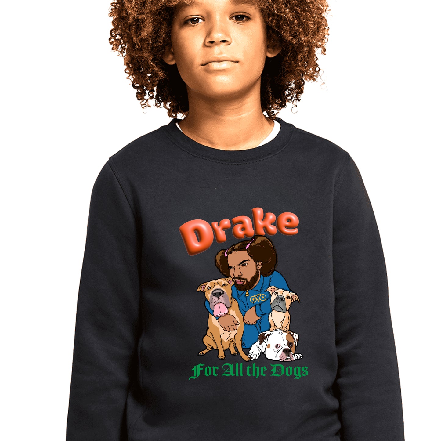 Drake Kid's Sweatshirt - For All The Dogs