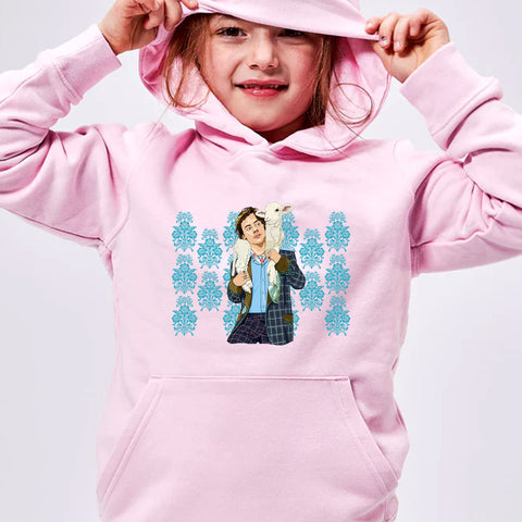 Harry Styles Kid's Hoodie - Golden
