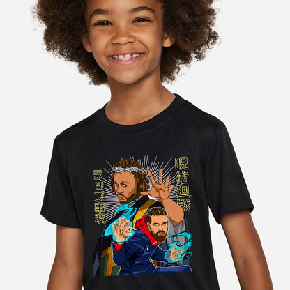 Kendrick Lamar, Drake Kid's T-Shirt - Jujutsu Kaisen