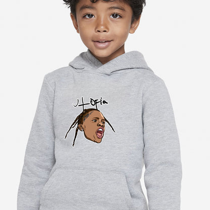 Travis Scott Kid's Hoodie Toon Utopia - Main Image