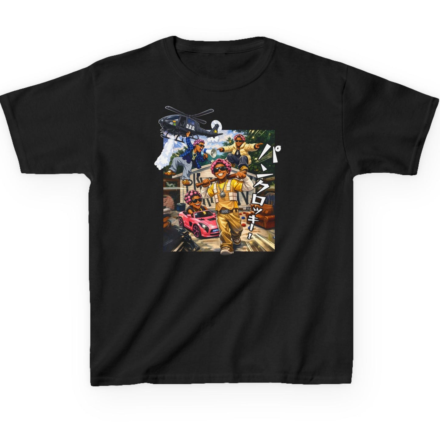 Asap Rocky Kid's T-Shirt - Punk Rocky