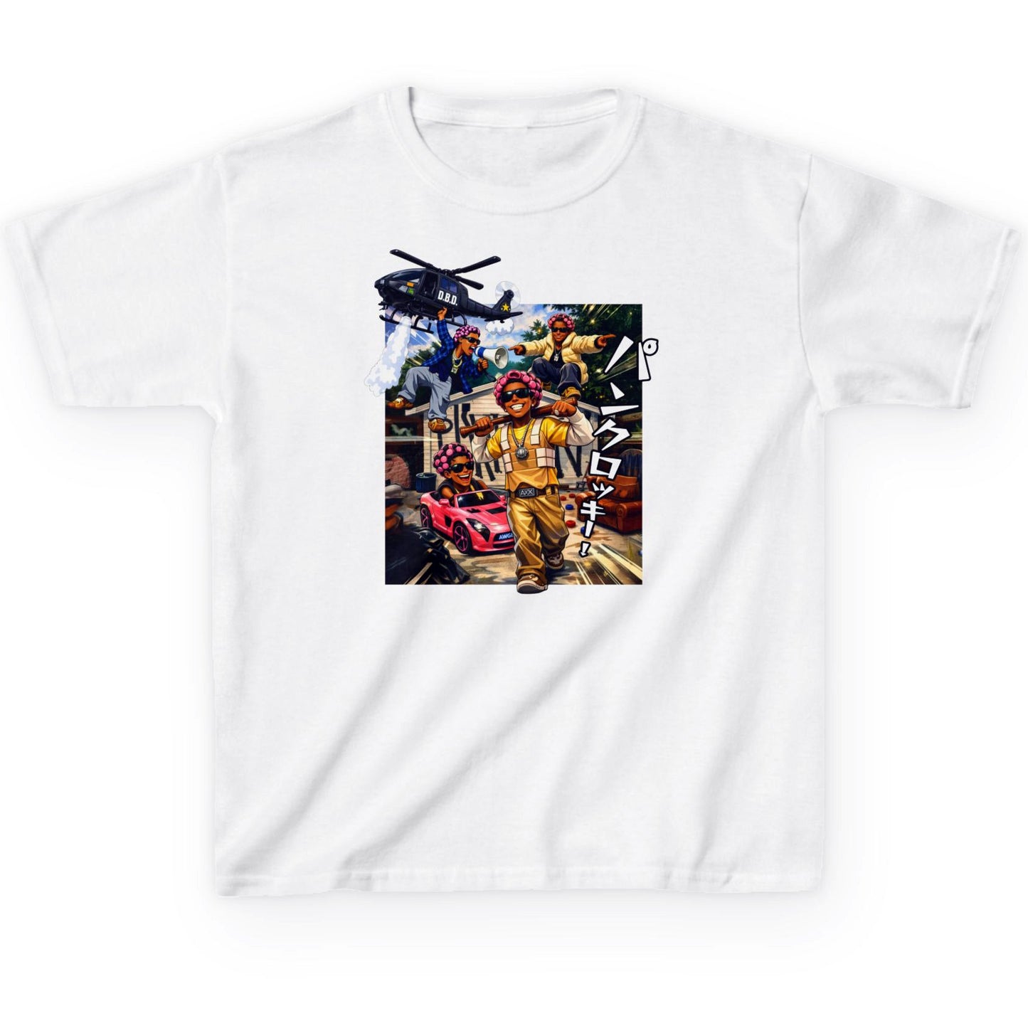 Asap Rocky Kid's T-Shirt - Punk Rocky