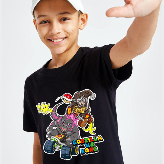 Godzilla vs King Kong Kid's T-Shirt - The New Empire