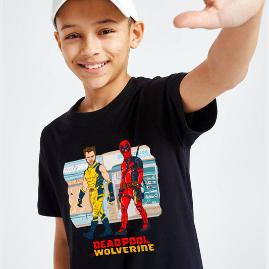 Deadpool & Wolverine Kid's T-Shirt - Like A Prayer