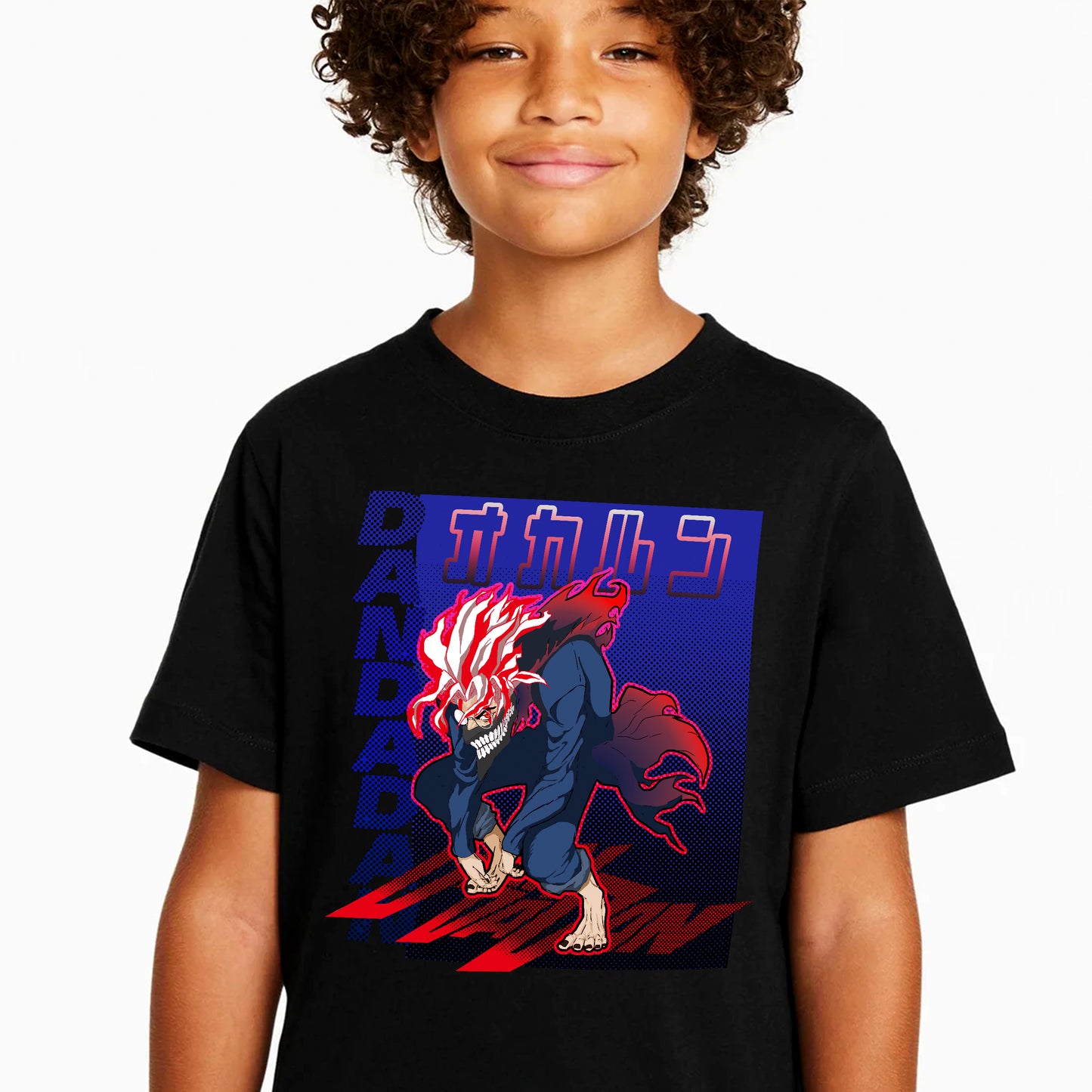 Dan Da Dan Kid's T-Shirt - Okarun