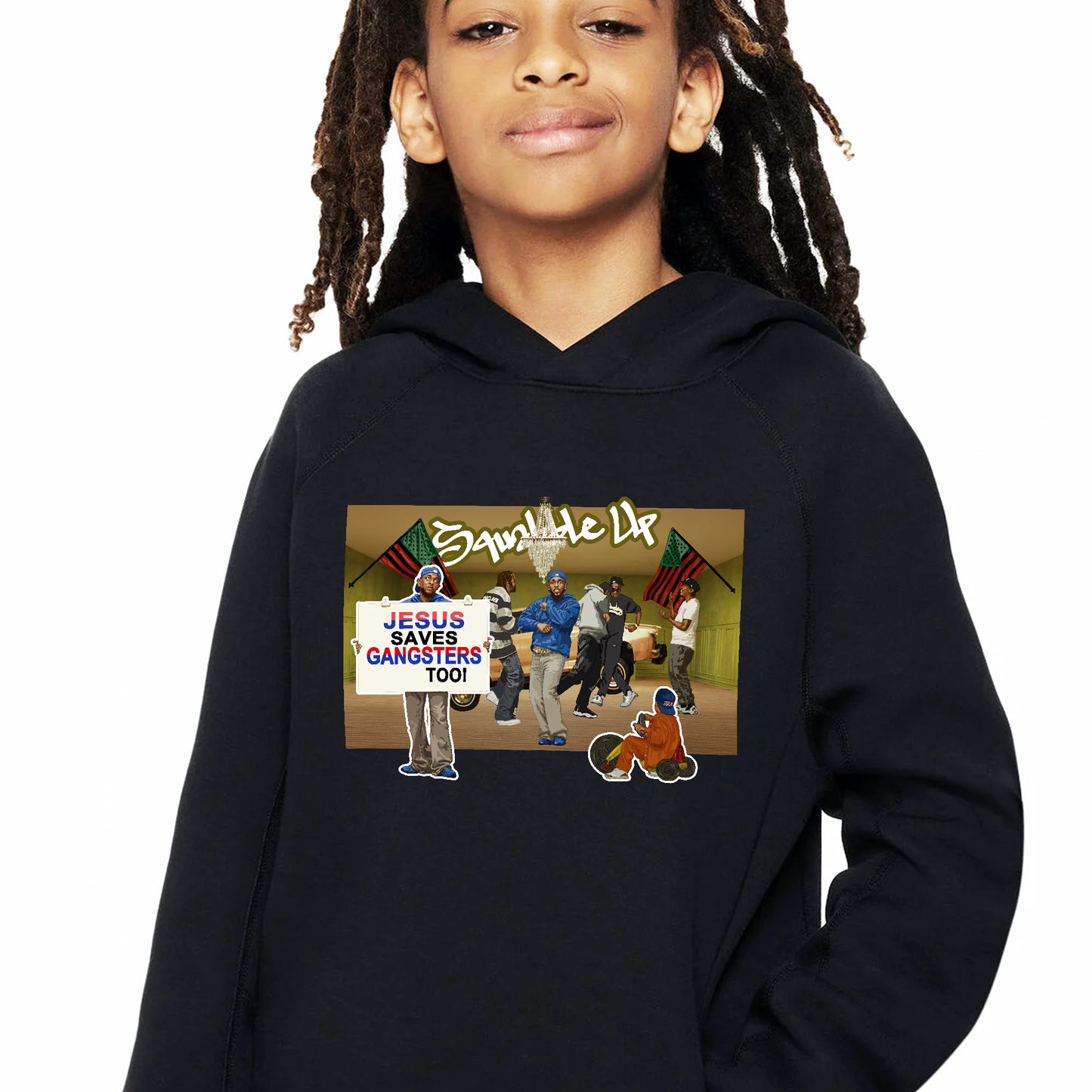 Kendrick Lamar Kid's Hoodie - Squabble Up