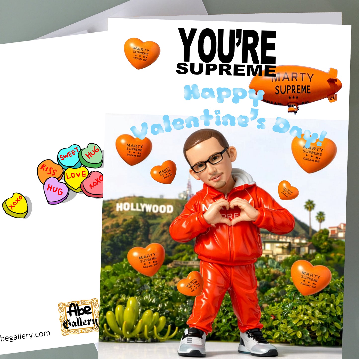 Marty Supreme Valentine's Day Card - Dream Big