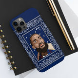 Nipsey Hussle iPhone Case - Blue Bandana