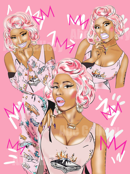 Nicki Minaj Poster - Pinkprint