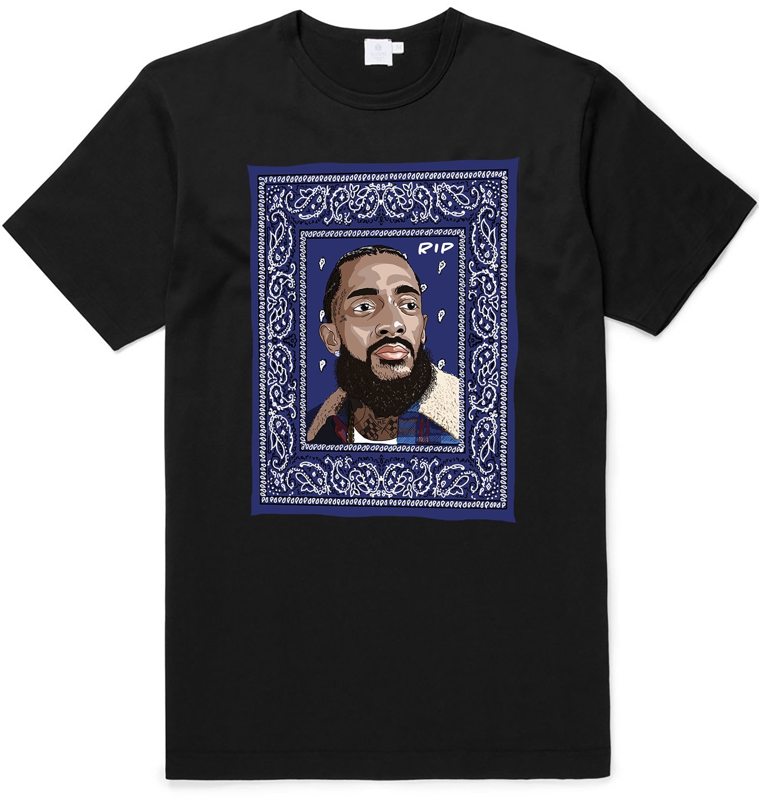 Royal blue deals nipsey hussle shirt