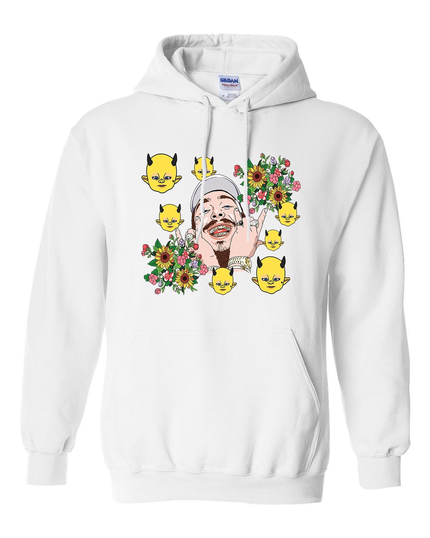 Sunflower hoodie sales post malone