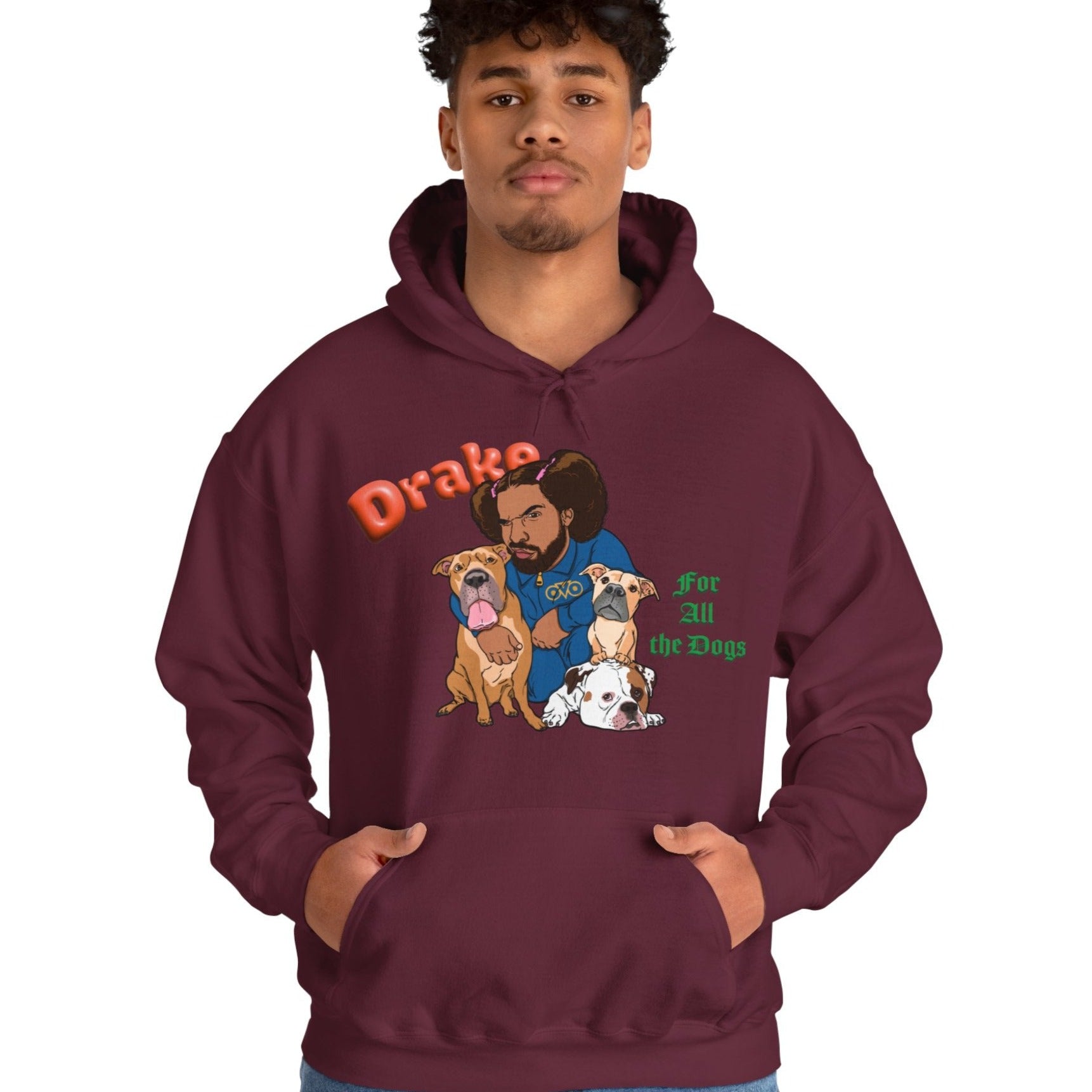 Drake Hoodie For All The Dogs Funny Drake Merch Gift Boys Men Women Abe Gallery