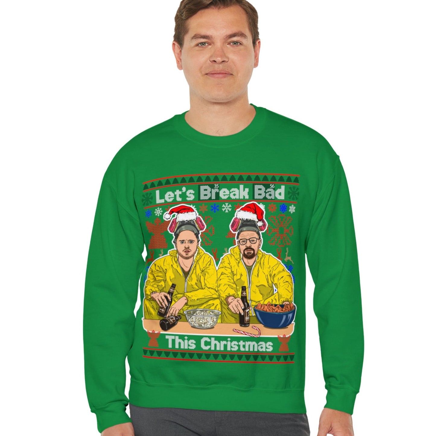 Breaking Bad Ugly Christmas Sweater - Cold Ones