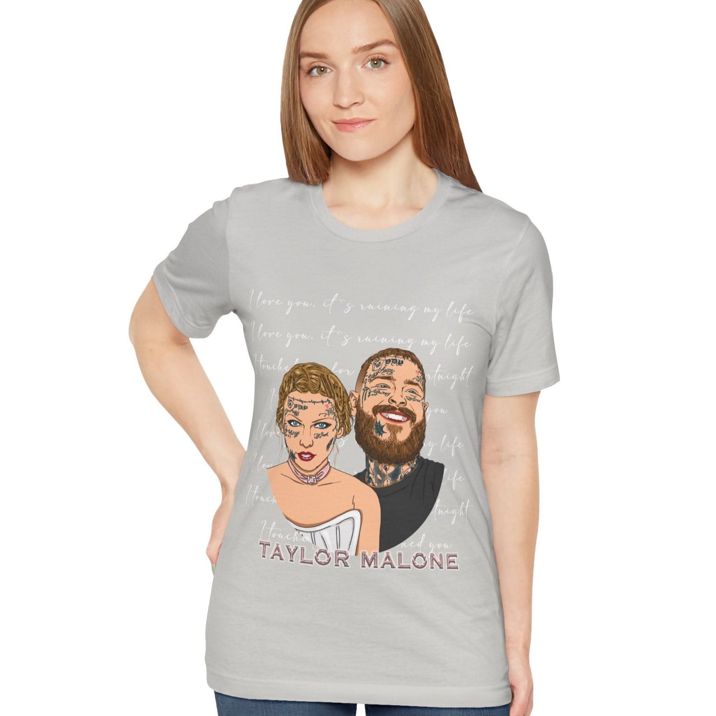 Taylor Swift, Post Malone T-Shirt - Fortnight