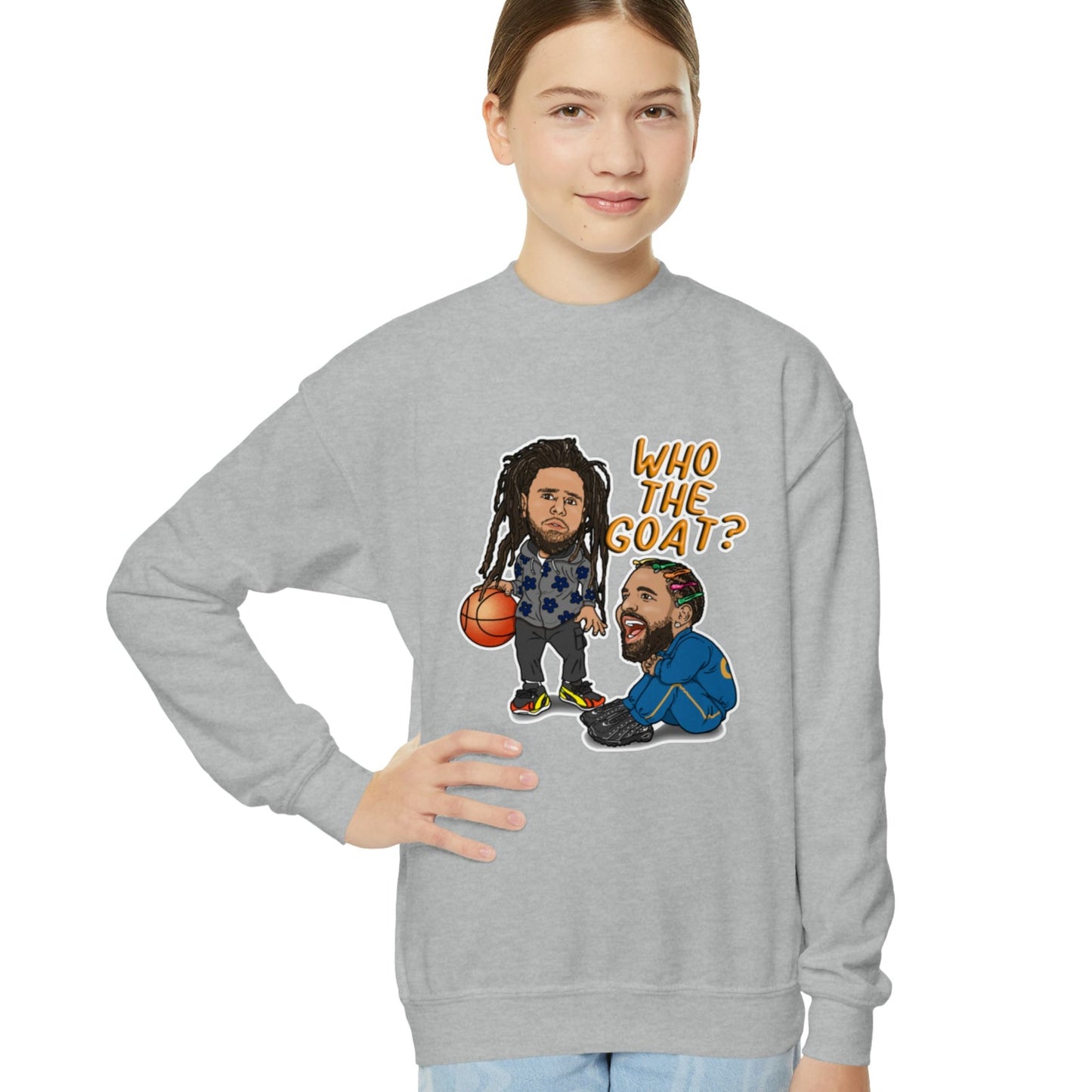 Drake, J. Cole Kid's Sweatshirt - GOAT