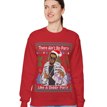 P Diddy Ugly Christmas Sweater - Party