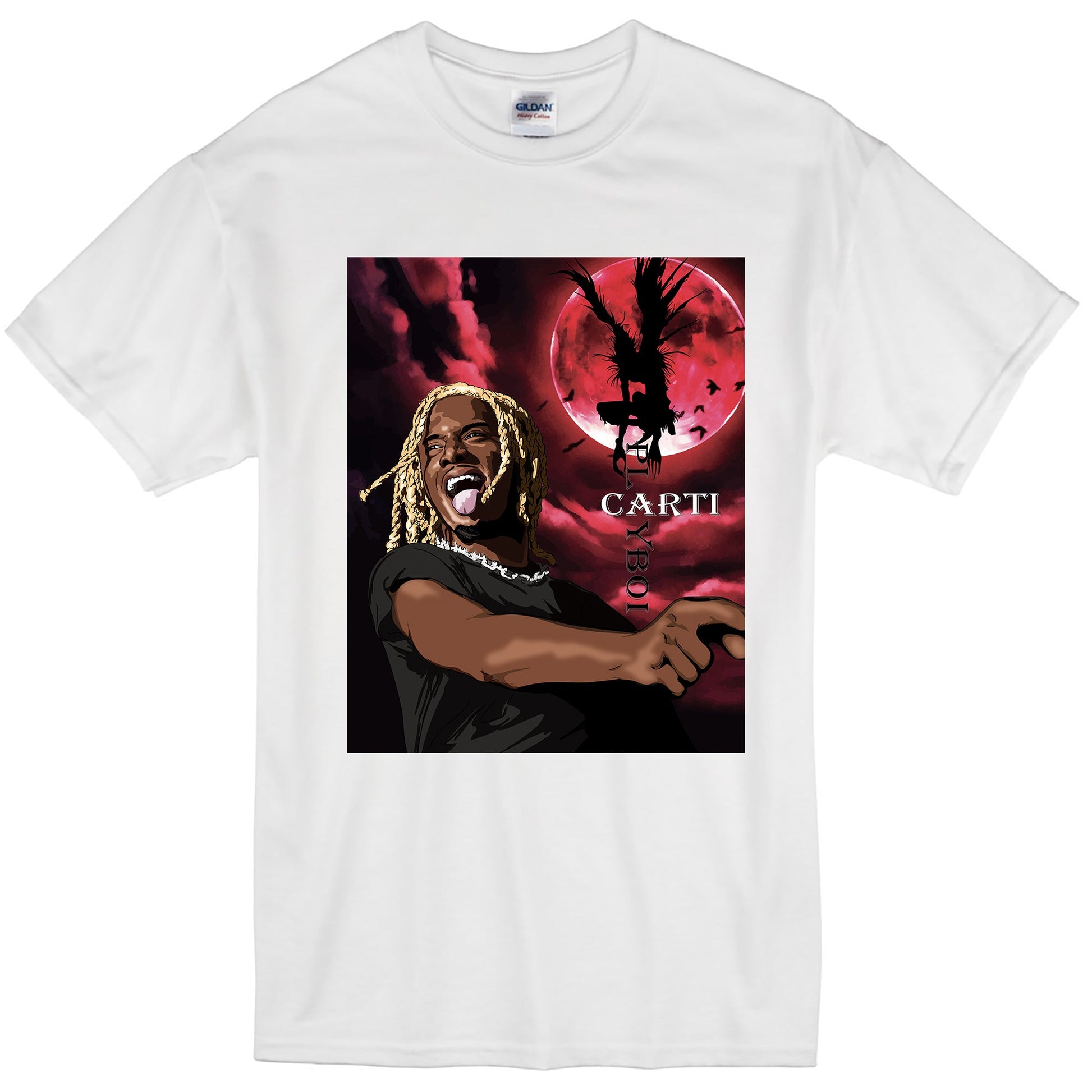 Playboi Carti Whole Lotta Red Long Sleeve Tee Shirt Hip Hop T-shirt Rap T  Shirt