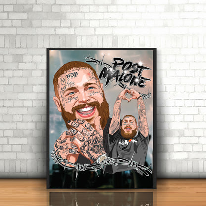 Post Malone Poster - Austin