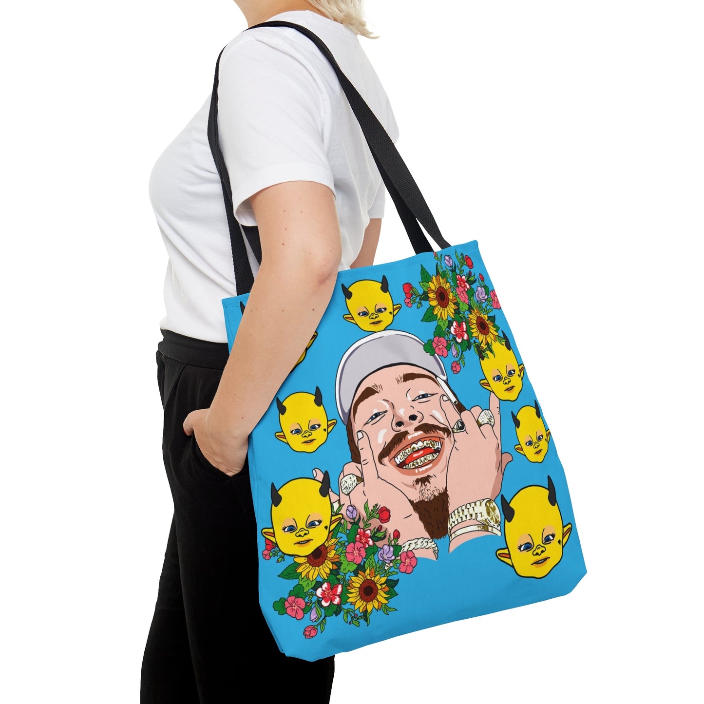 Post Malone Tote Bag - Sunflower