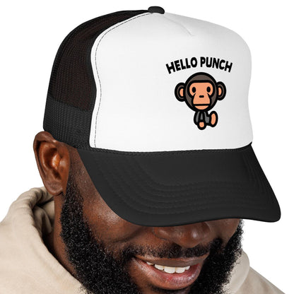 Punch, the Monkey Trucker Hat - Hello Punch