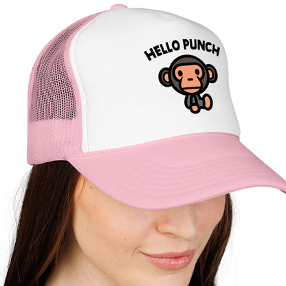 Punch, the Monkey Trucker Hat - Hello Punch