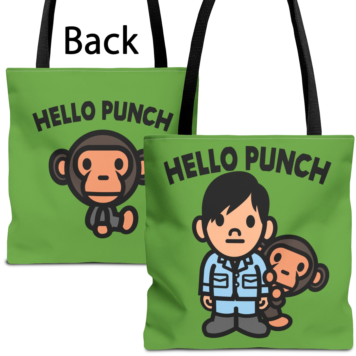 Punch, the Monkey Tote Bag - Zookeeper
