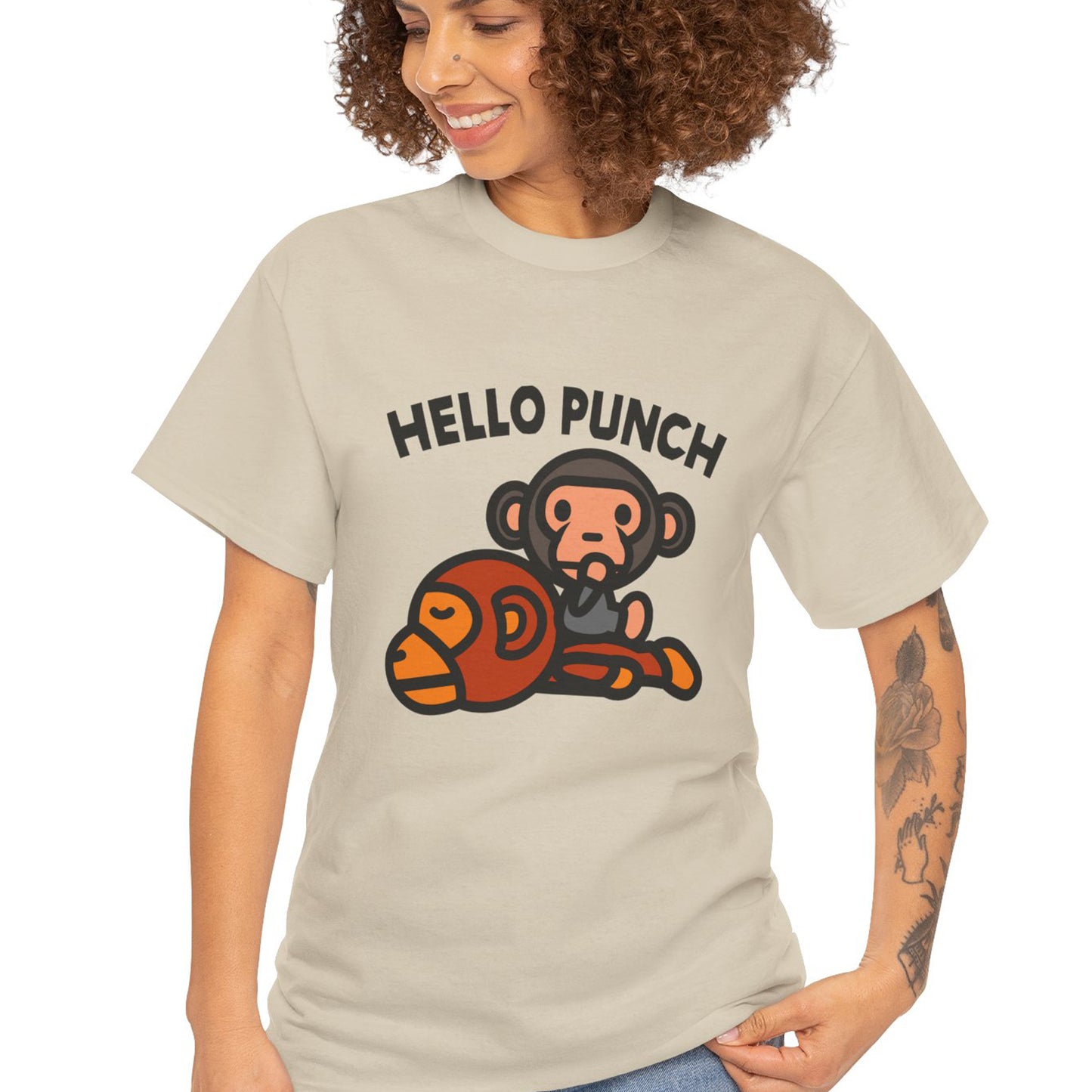 Punch, the Monkey T-Shirt - Hello Punch