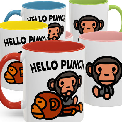 Punch, the Monkey Coffee Mug - Hello Punch