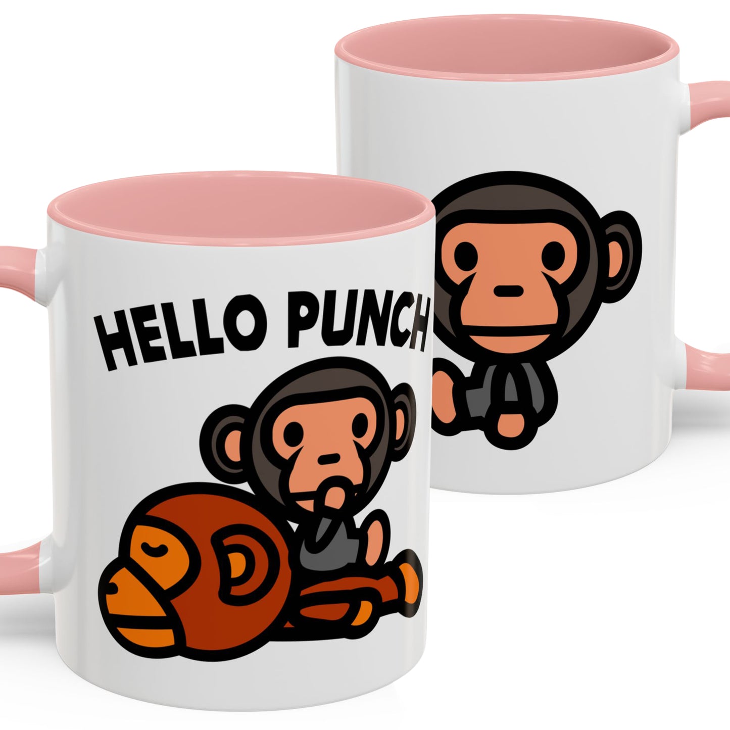Punch, the Monkey Coffee Mug - Hello Punch
